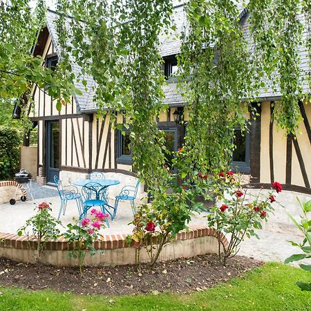 Villa L'Aube Normande Villequier Esterno foto
