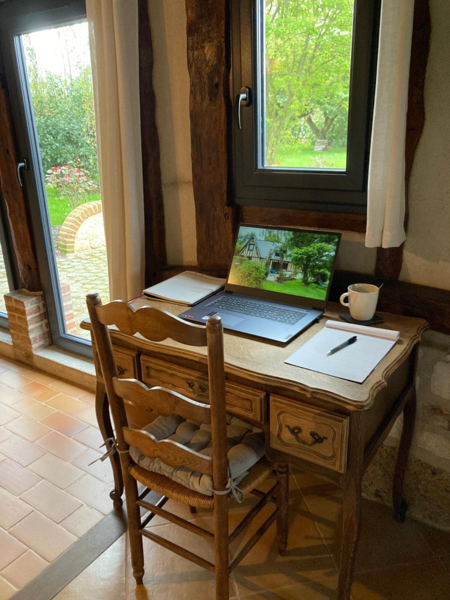 Villa L'Aube Normande Villequier Esterno foto